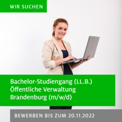 Studium Öffentliche Verwaltung Brandenburg (LL.B.)