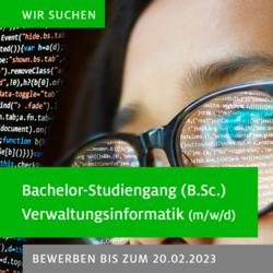 Bachelor-Studiengang Verwaltungsinformatik (B.Sc.)