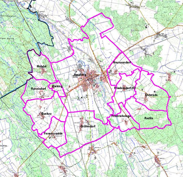 Karte Aufstallung vom 10.12.2020
